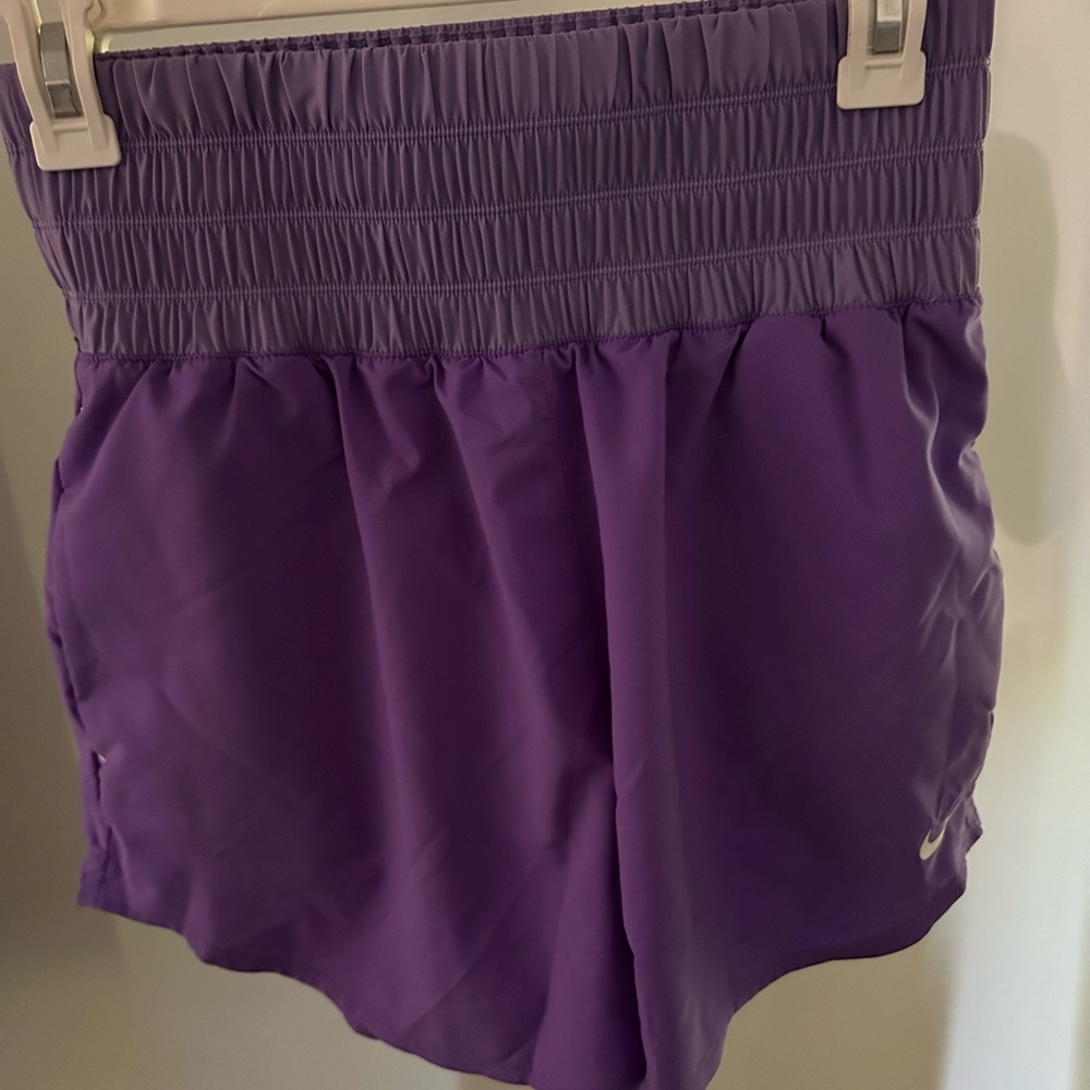 Women’s Purple Nike Athletic Shorts (Dri-Fit)